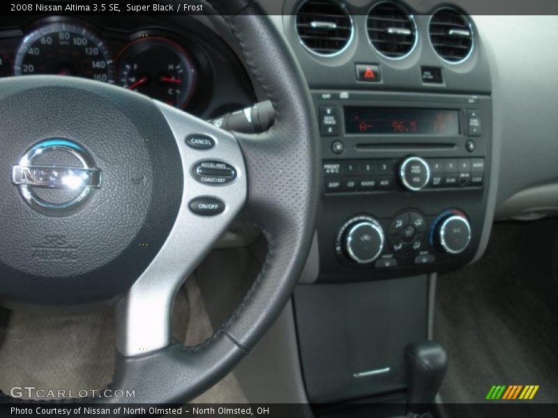 Super Black / Frost 2008 Nissan Altima 3.5 SE