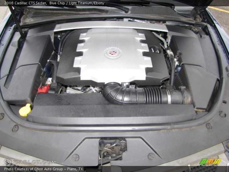 Blue Chip / Light Titanium/Ebony 2008 Cadillac CTS Sedan