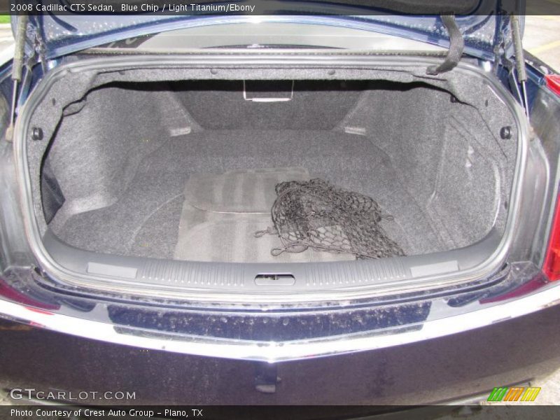 Blue Chip / Light Titanium/Ebony 2008 Cadillac CTS Sedan