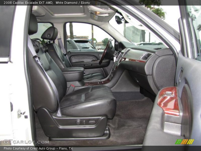 White Diamond / Ebony 2008 Cadillac Escalade EXT AWD