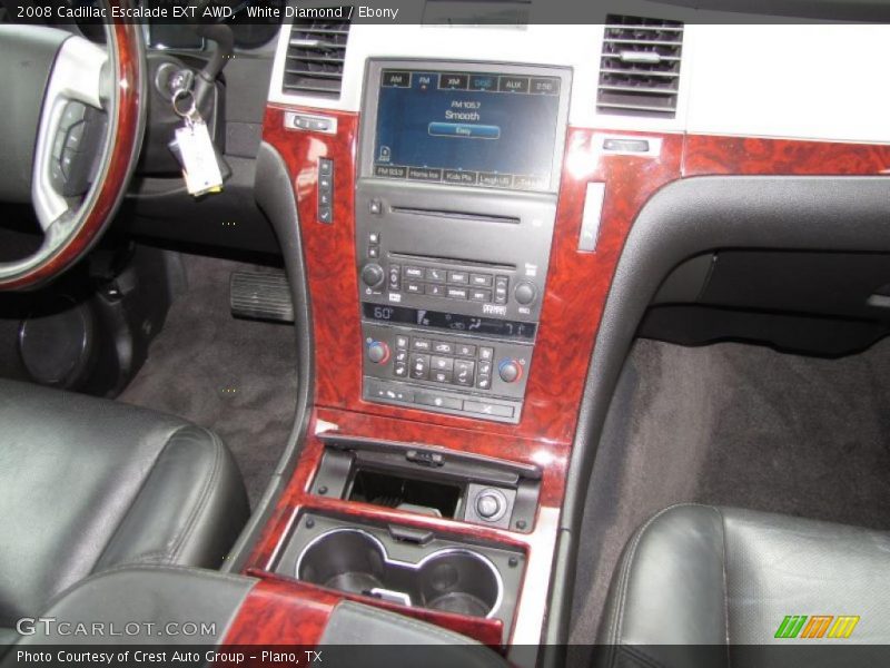 White Diamond / Ebony 2008 Cadillac Escalade EXT AWD
