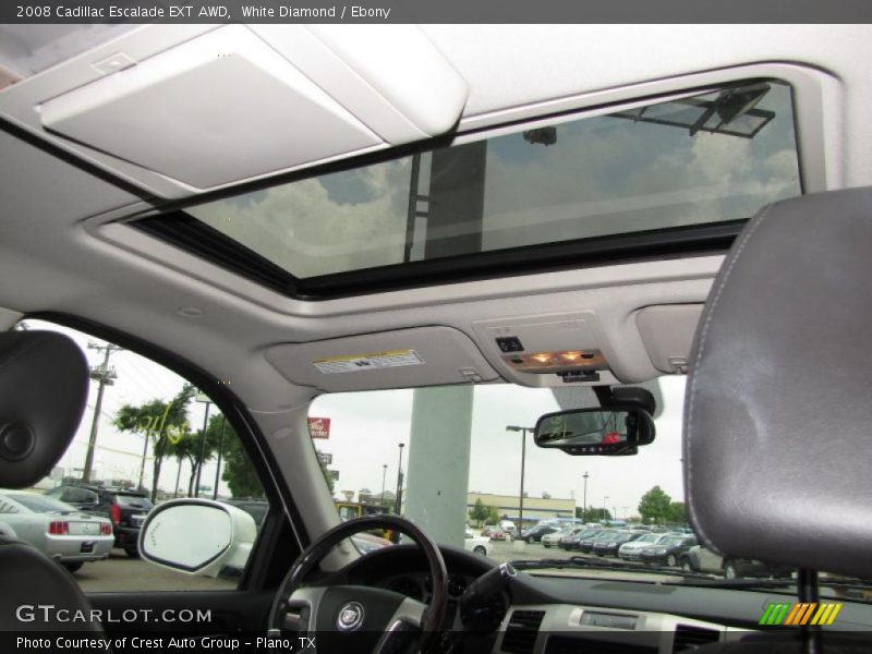 White Diamond / Ebony 2008 Cadillac Escalade EXT AWD