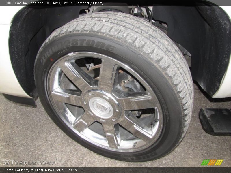 White Diamond / Ebony 2008 Cadillac Escalade EXT AWD