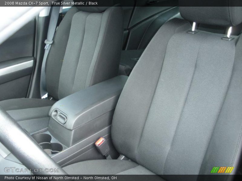 True Silver Metallic / Black 2008 Mazda CX-7 Sport
