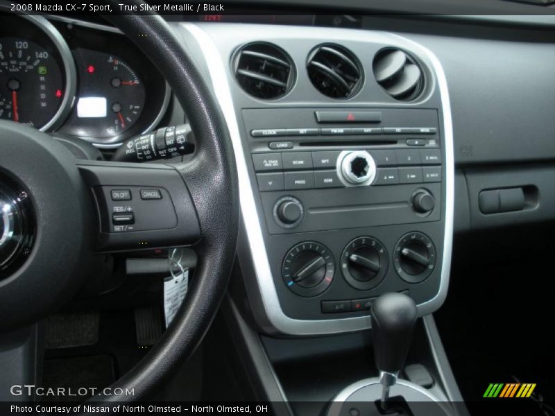 True Silver Metallic / Black 2008 Mazda CX-7 Sport