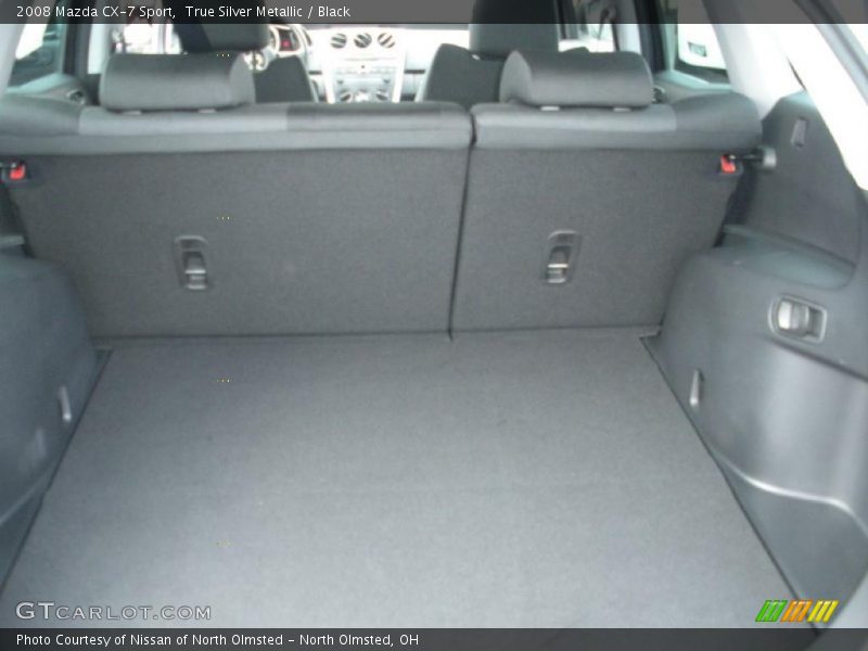 True Silver Metallic / Black 2008 Mazda CX-7 Sport