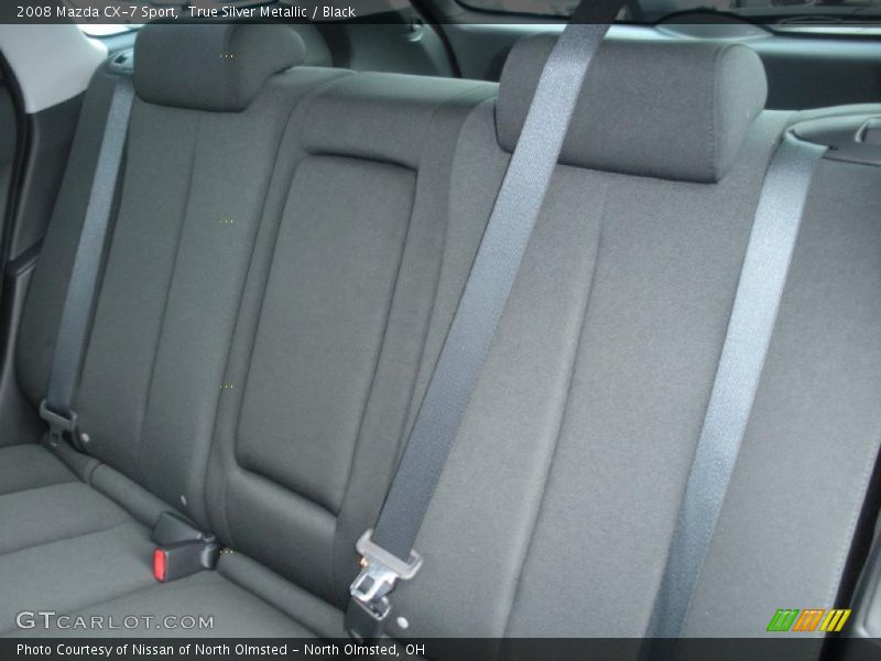 True Silver Metallic / Black 2008 Mazda CX-7 Sport