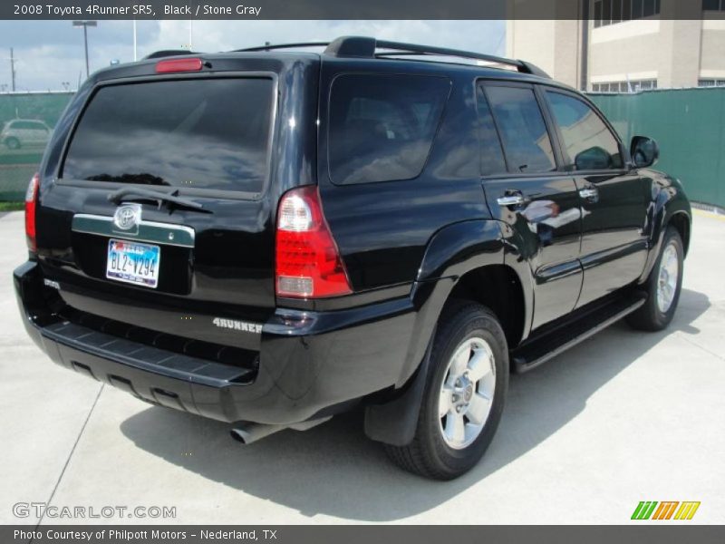 Black / Stone Gray 2008 Toyota 4Runner SR5