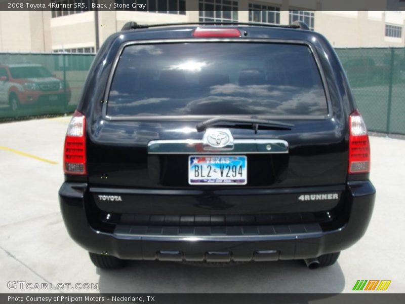 Black / Stone Gray 2008 Toyota 4Runner SR5