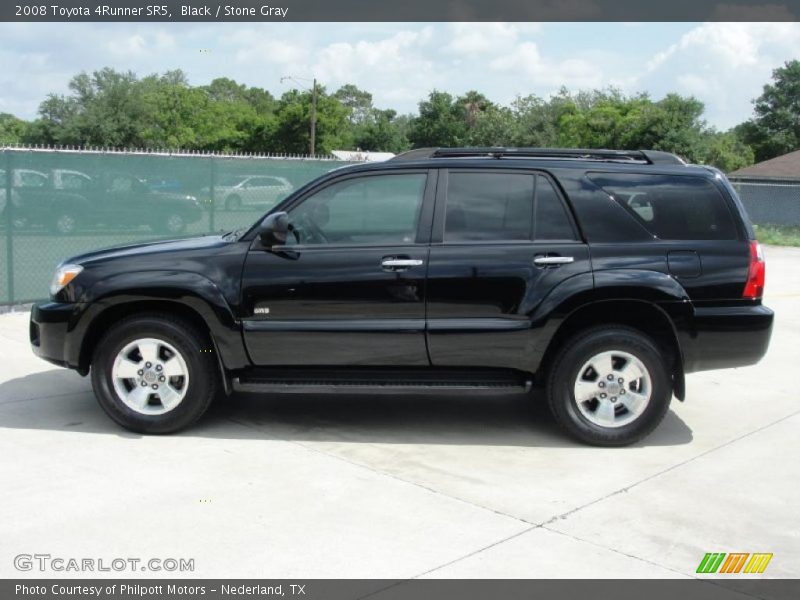 Black / Stone Gray 2008 Toyota 4Runner SR5