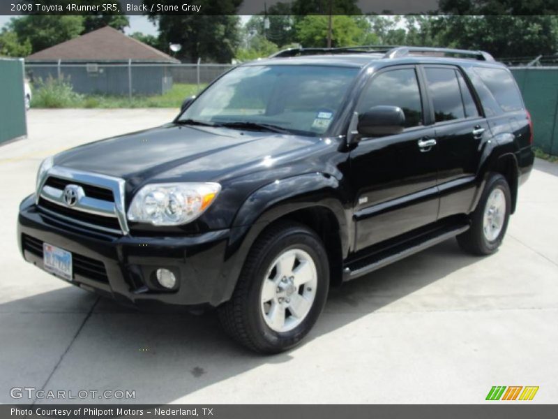 Black / Stone Gray 2008 Toyota 4Runner SR5