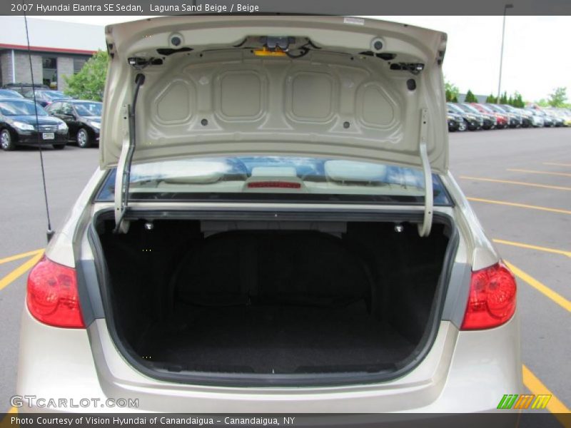 Laguna Sand Beige / Beige 2007 Hyundai Elantra SE Sedan