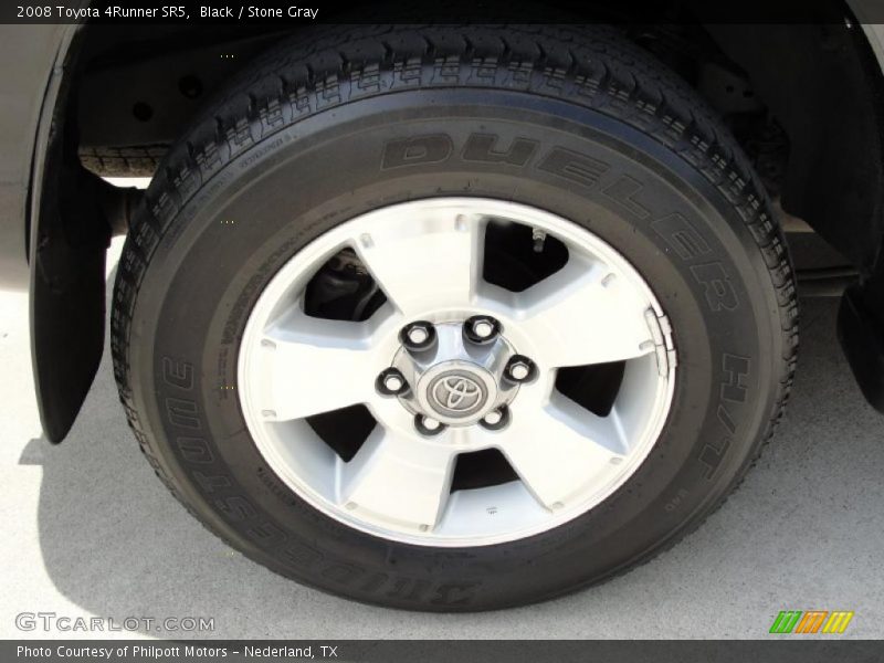 Black / Stone Gray 2008 Toyota 4Runner SR5