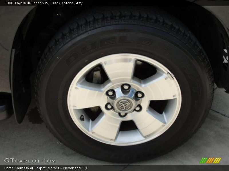 Black / Stone Gray 2008 Toyota 4Runner SR5