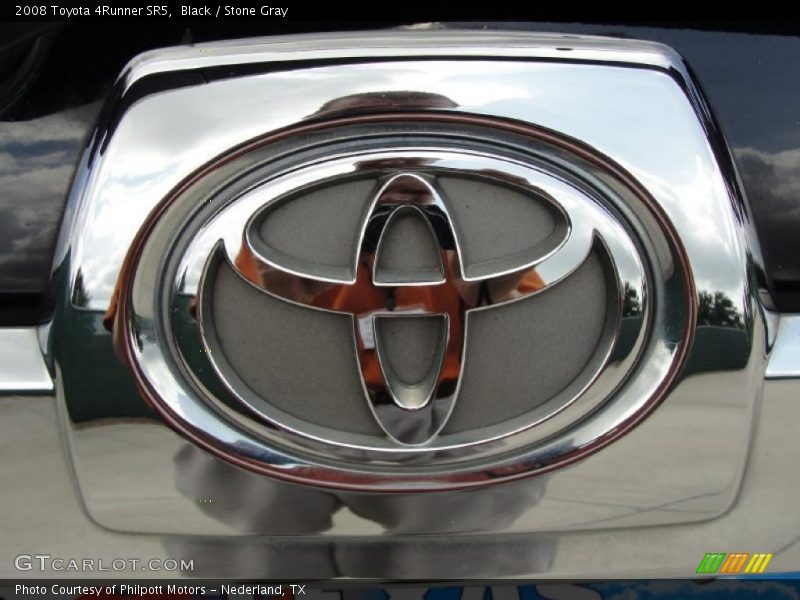 Black / Stone Gray 2008 Toyota 4Runner SR5