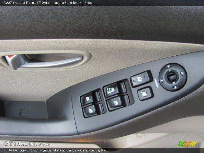 Laguna Sand Beige / Beige 2007 Hyundai Elantra SE Sedan