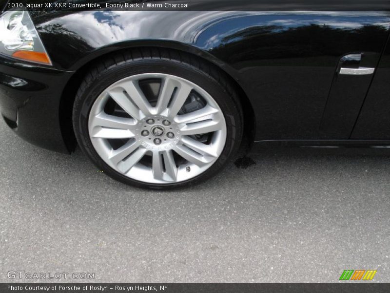 Ebony Black / Warm Charcoal 2010 Jaguar XK XKR Convertible