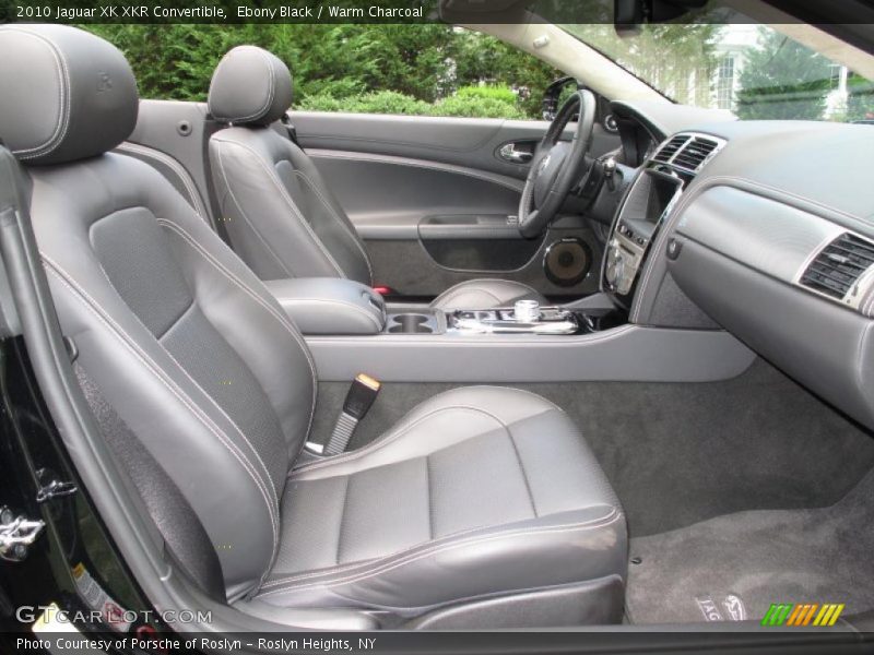 Ebony Black / Warm Charcoal 2010 Jaguar XK XKR Convertible