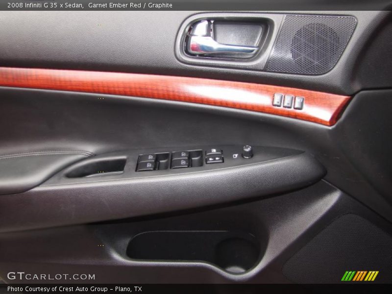 Garnet Ember Red / Graphite 2008 Infiniti G 35 x Sedan