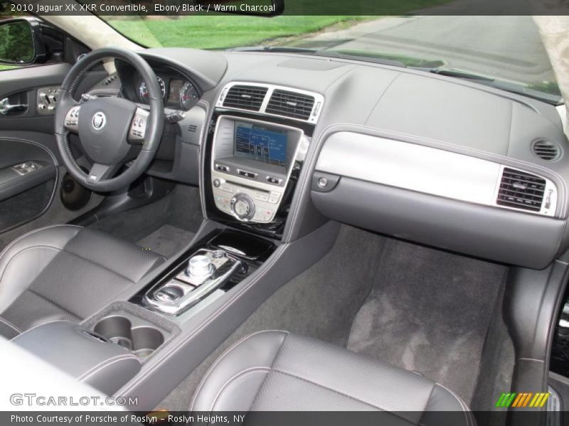 Ebony Black / Warm Charcoal 2010 Jaguar XK XKR Convertible