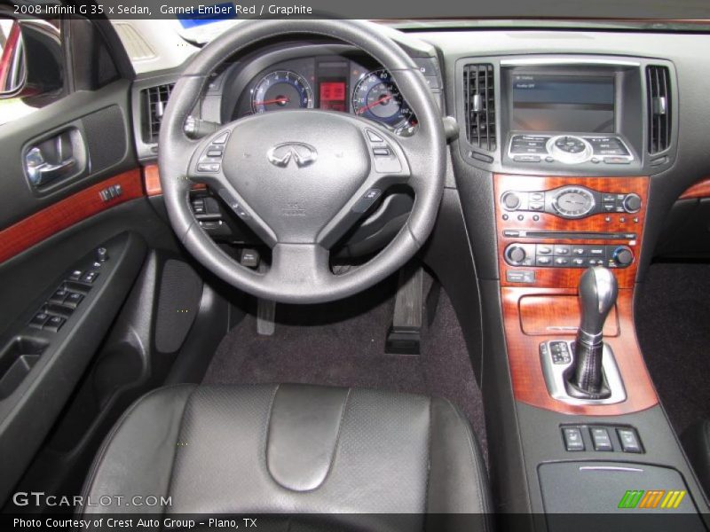 Garnet Ember Red / Graphite 2008 Infiniti G 35 x Sedan