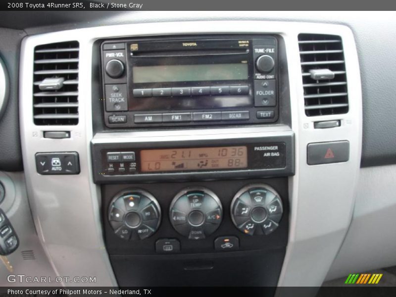 Black / Stone Gray 2008 Toyota 4Runner SR5
