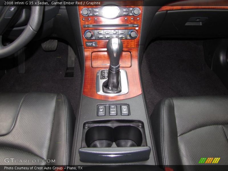 Garnet Ember Red / Graphite 2008 Infiniti G 35 x Sedan