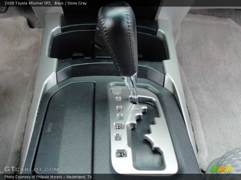 Black / Stone Gray 2008 Toyota 4Runner SR5