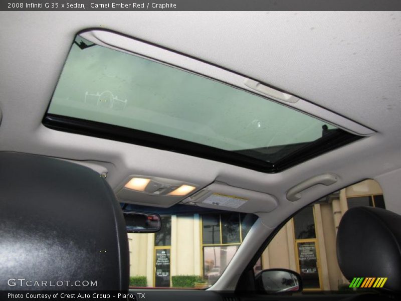Garnet Ember Red / Graphite 2008 Infiniti G 35 x Sedan