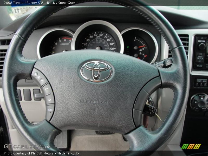 Black / Stone Gray 2008 Toyota 4Runner SR5