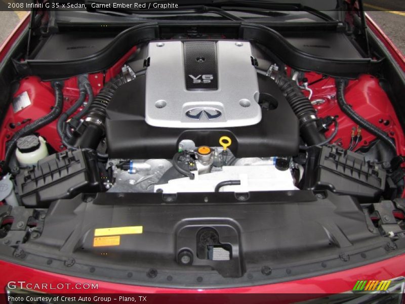 Garnet Ember Red / Graphite 2008 Infiniti G 35 x Sedan