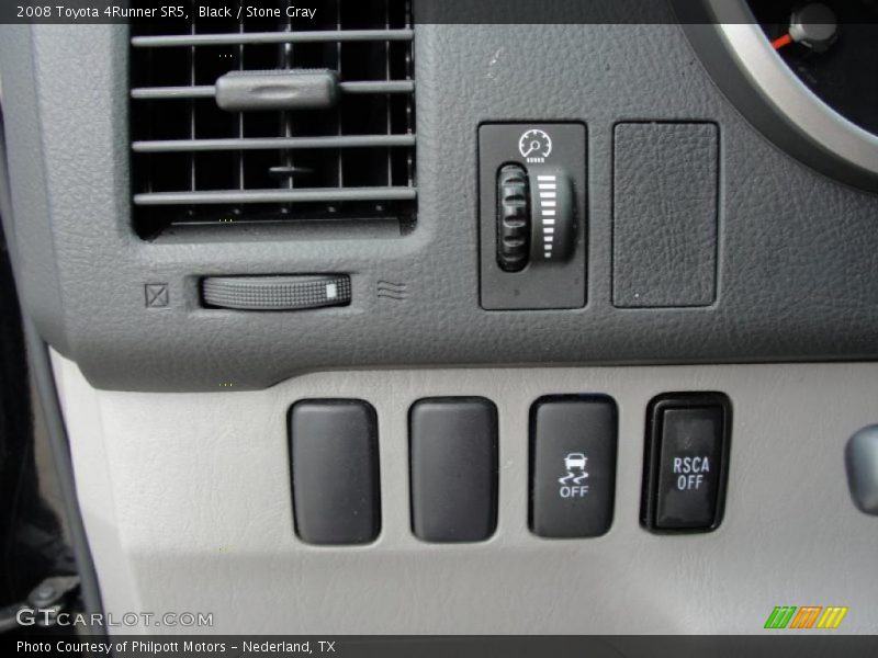 Black / Stone Gray 2008 Toyota 4Runner SR5