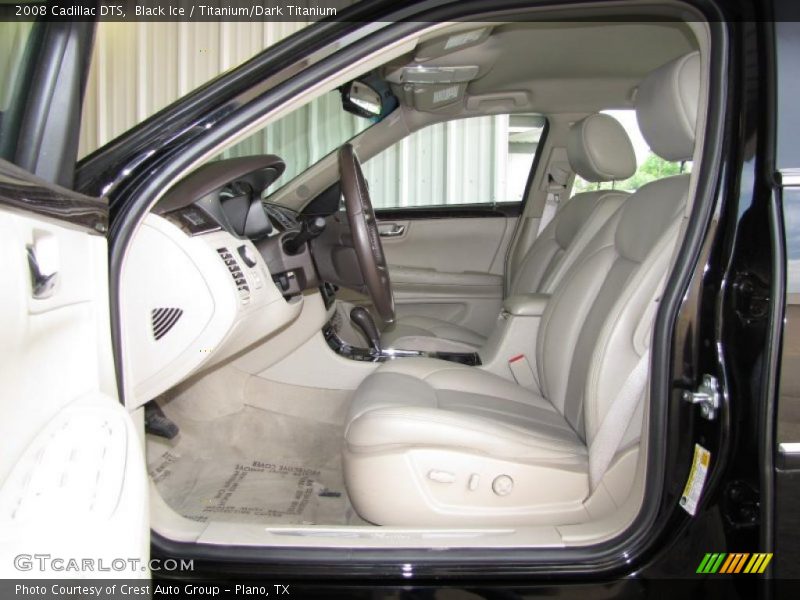 Black Ice / Titanium/Dark Titanium 2008 Cadillac DTS