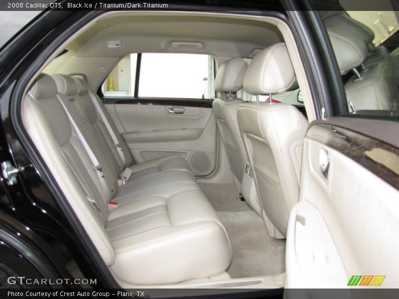 Black Ice / Titanium/Dark Titanium 2008 Cadillac DTS