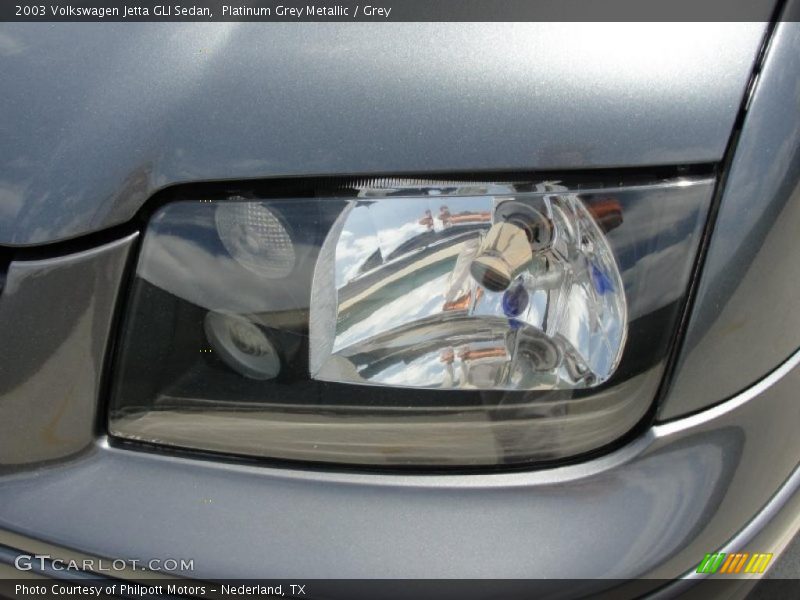 Platinum Grey Metallic / Grey 2003 Volkswagen Jetta GLI Sedan