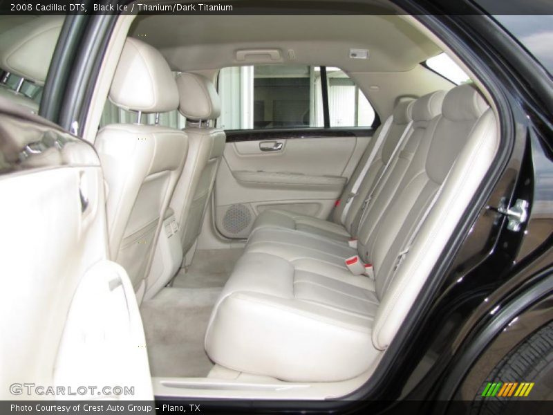 Black Ice / Titanium/Dark Titanium 2008 Cadillac DTS