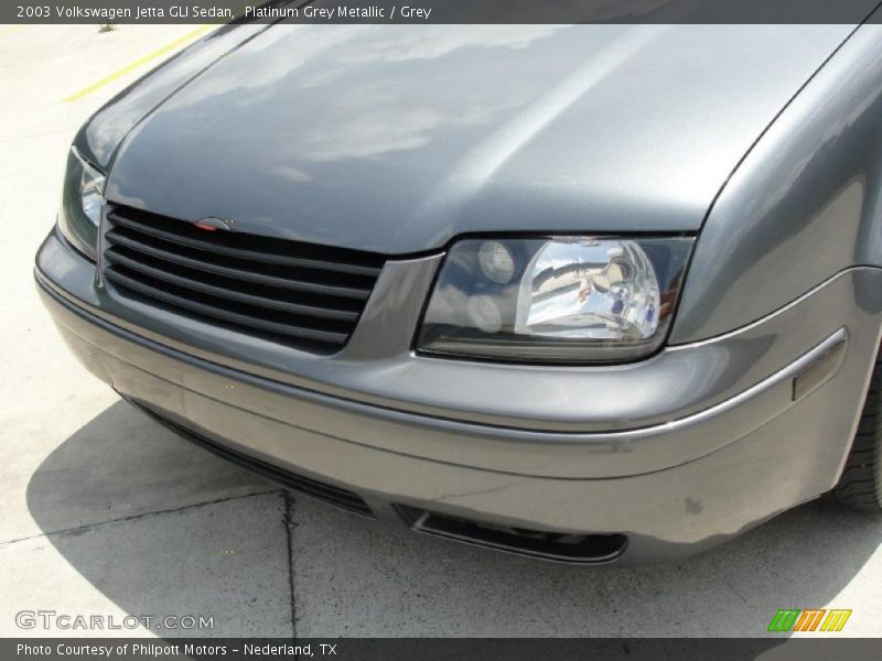 Platinum Grey Metallic / Grey 2003 Volkswagen Jetta GLI Sedan
