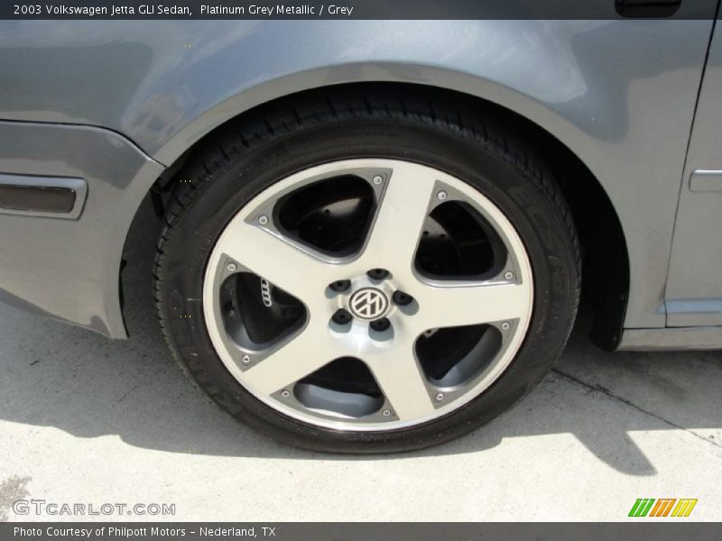 Platinum Grey Metallic / Grey 2003 Volkswagen Jetta GLI Sedan
