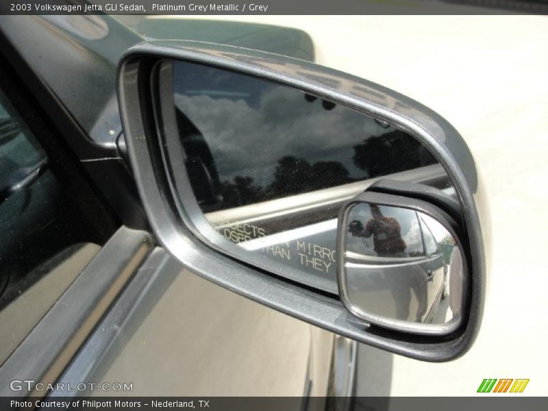Platinum Grey Metallic / Grey 2003 Volkswagen Jetta GLI Sedan
