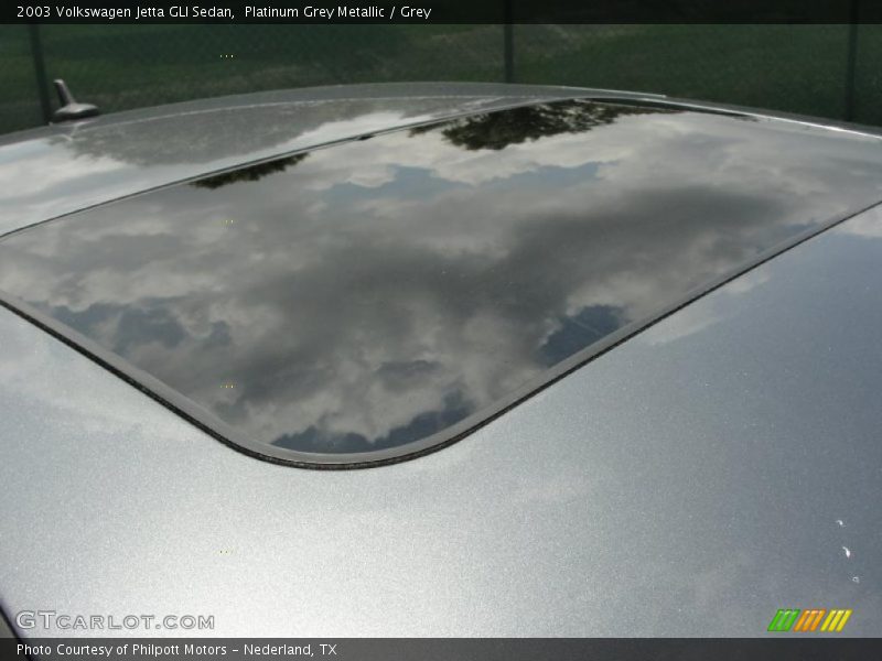 Platinum Grey Metallic / Grey 2003 Volkswagen Jetta GLI Sedan
