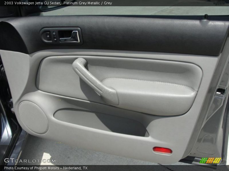 Platinum Grey Metallic / Grey 2003 Volkswagen Jetta GLI Sedan