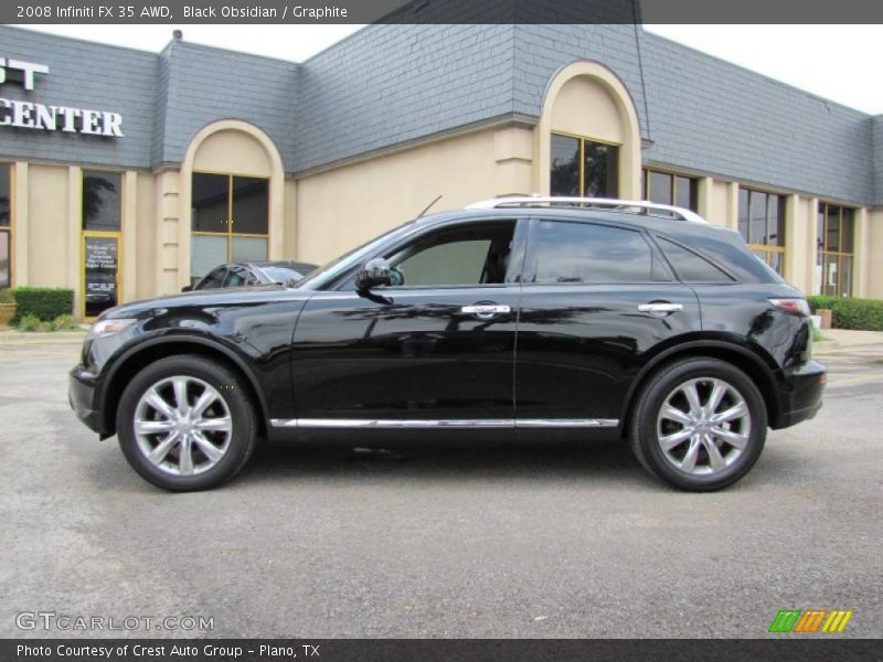 Black Obsidian / Graphite 2008 Infiniti FX 35 AWD