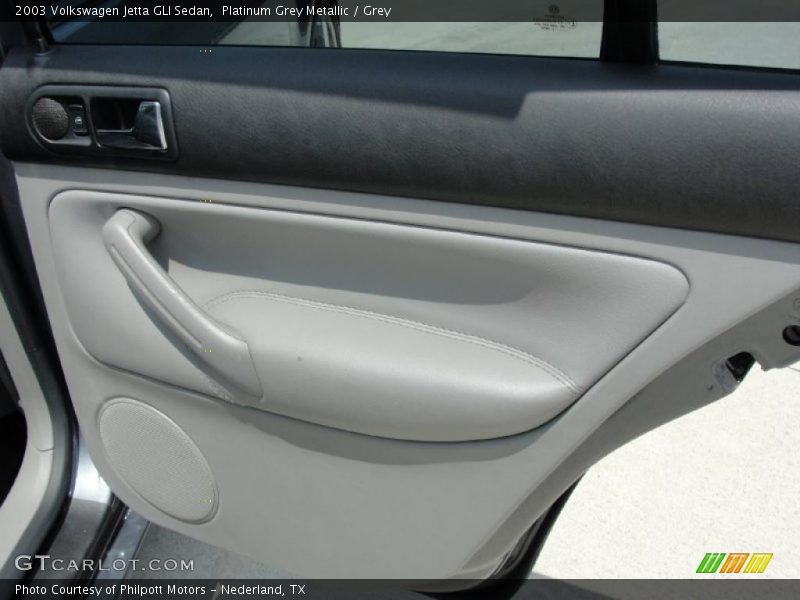 Platinum Grey Metallic / Grey 2003 Volkswagen Jetta GLI Sedan