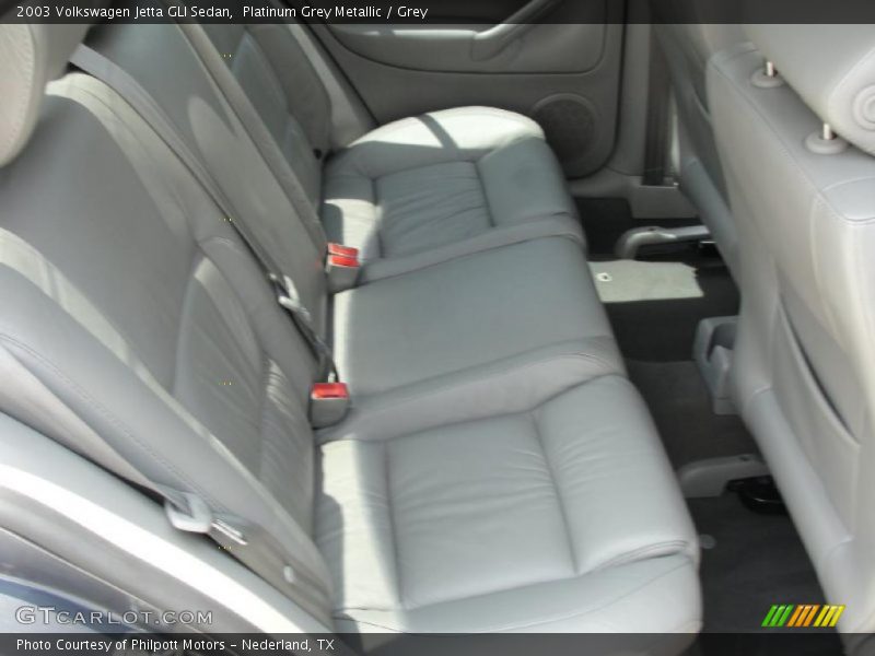 Platinum Grey Metallic / Grey 2003 Volkswagen Jetta GLI Sedan