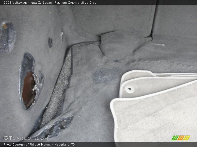 Platinum Grey Metallic / Grey 2003 Volkswagen Jetta GLI Sedan