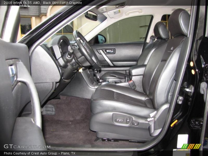 Black Obsidian / Graphite 2008 Infiniti FX 35 AWD