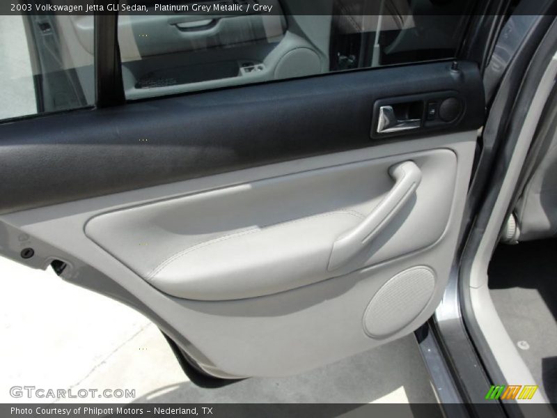 Platinum Grey Metallic / Grey 2003 Volkswagen Jetta GLI Sedan