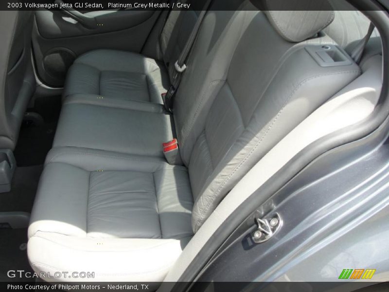 Platinum Grey Metallic / Grey 2003 Volkswagen Jetta GLI Sedan
