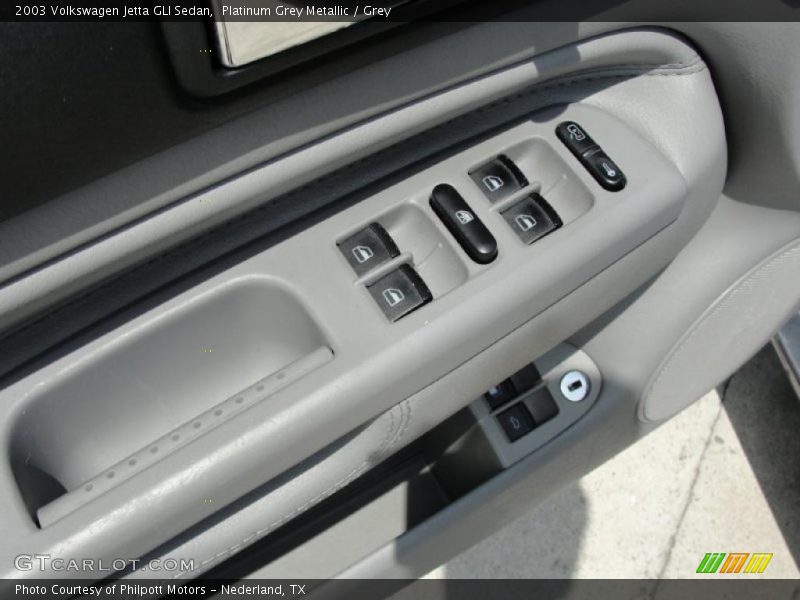 Platinum Grey Metallic / Grey 2003 Volkswagen Jetta GLI Sedan