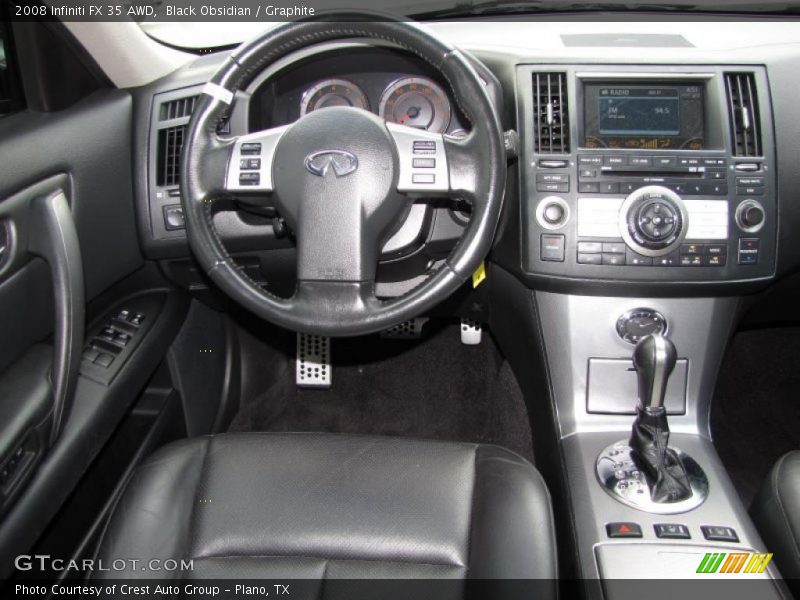Black Obsidian / Graphite 2008 Infiniti FX 35 AWD